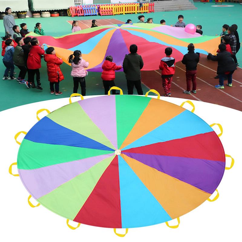 Outdoor Sports Umbrella - Parasut pelangi untuk anak-anak pengembangan olahraga