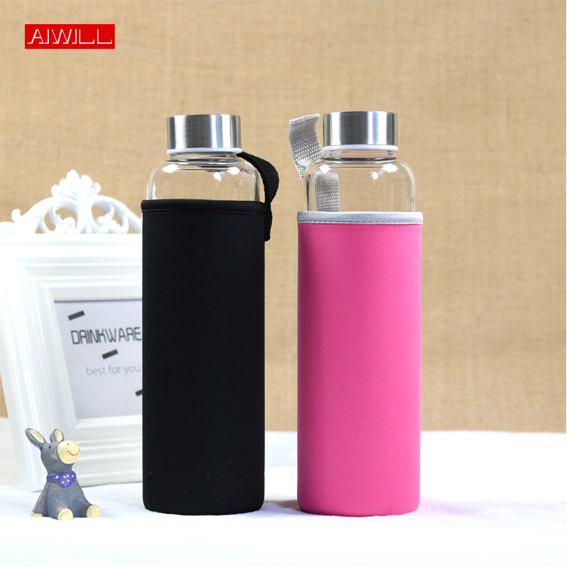 Outdoor Sport Glass Water Bottle - Aiwill Hot Jual Kaca Botol Air