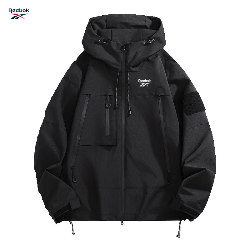 Outdoor Sport Waterproof Jacket - Jaket Hoodie Pria Reebok, Mantel Anti