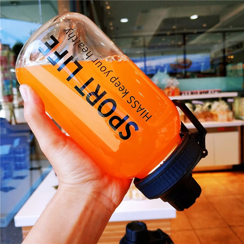 700Ml/1000Ml Kapasitas Besar P - Outdoor Sport Glass Water Bottle ulasan dan harga