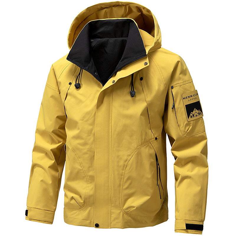 Jaket Hoodie Tahan Air Musim S - Outdoor Sport Waterproof Jacket ulasan dan harga