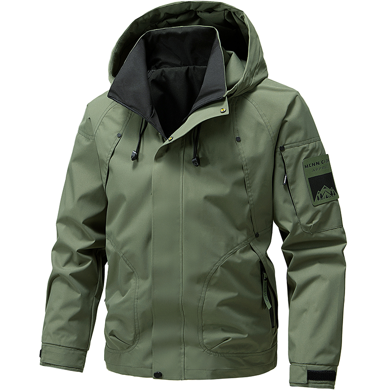 Jaket Hoodie Tahan Air Musim S - Outdoor Sport Waterproof Jacket ulasan dan harga