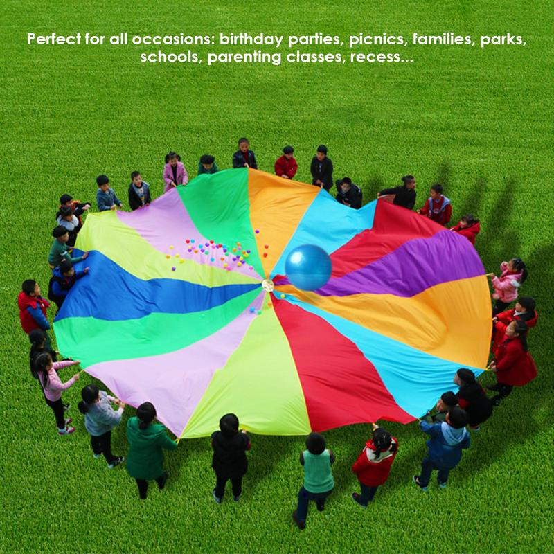 Parasut pelangi untuk anak-ana - Outdoor Sports Umbrella ulasan dan harga
