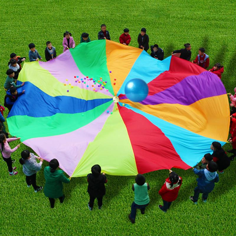 Parasut pelangi untuk anak-ana - Outdoor Sports Umbrella ulasan dan harga