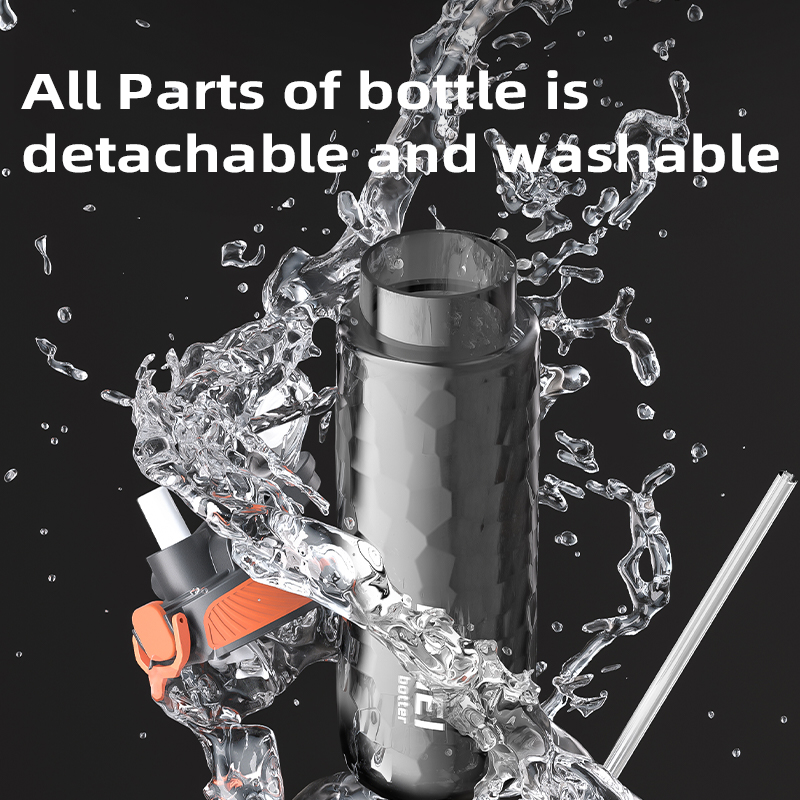 Botol Minum Olahraga Musim Pan - Outdoor Sport Glass Water Bottle ulasan dan harga