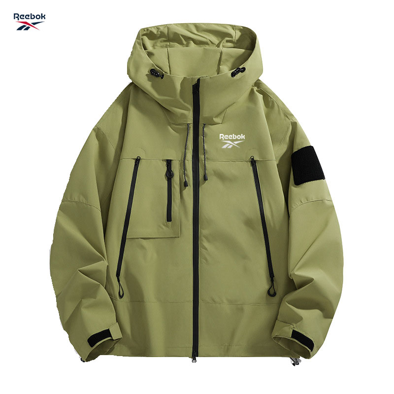 Jaket Hoodie Pria Reebok, Mant - Outdoor Sport Waterproof Jacket ulasan dan harga