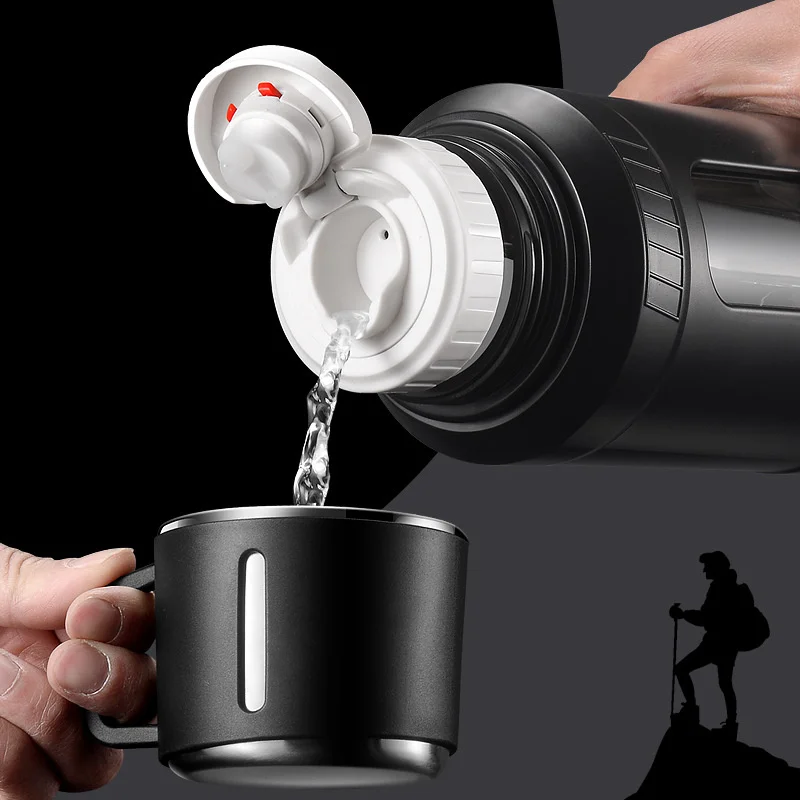 Botol Air Kaca Kapasitas Besar - Outdoor Sport Glass Water Bottle ulasan dan harga
