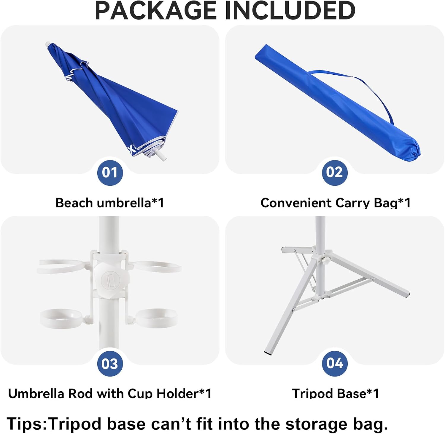 Payung Portabel 6,5 kaki denga - Outdoor Sports Umbrella ulasan dan harga