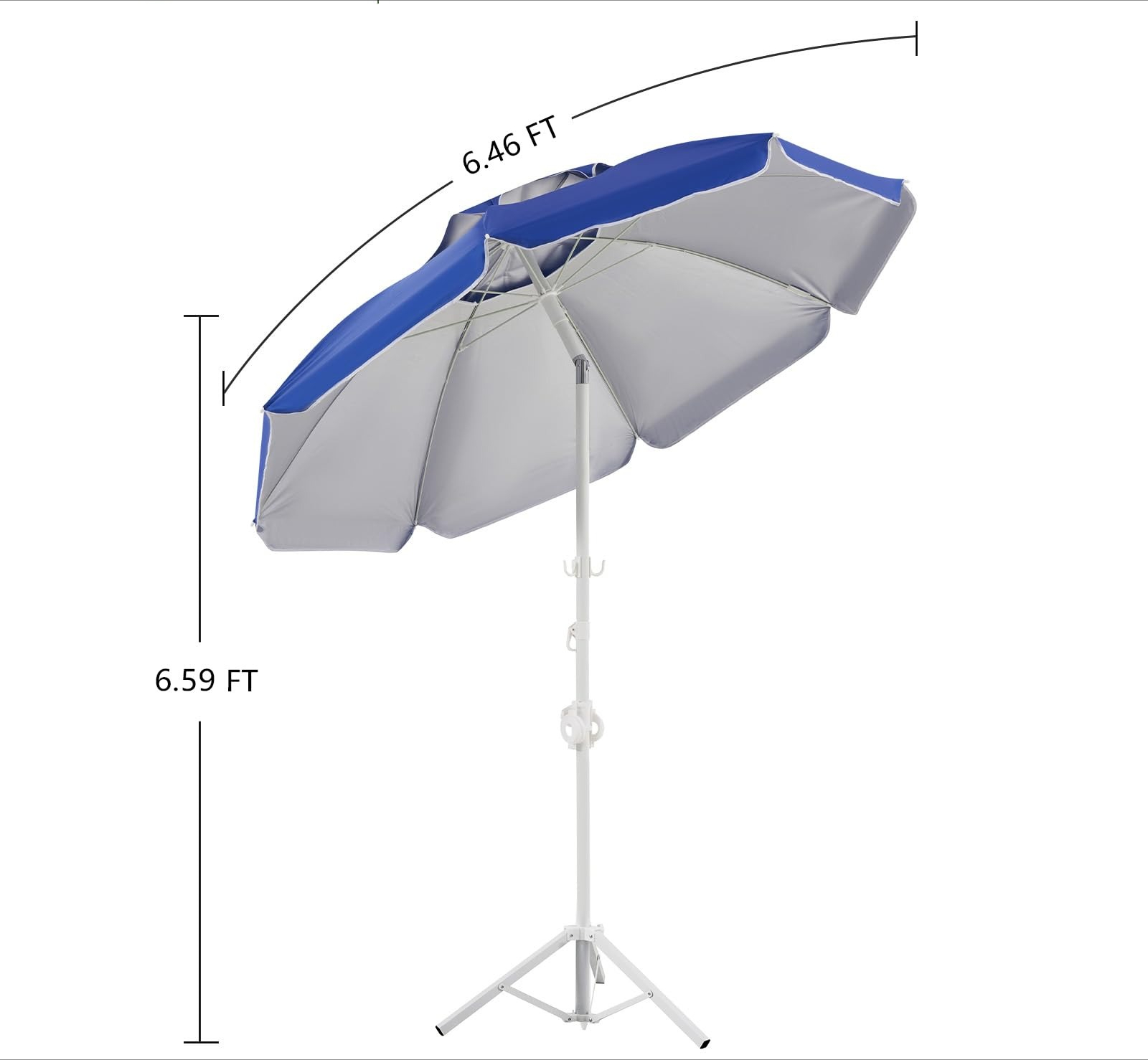 Payung Portabel 6,5 kaki denga - Outdoor Sports Umbrella ulasan dan harga